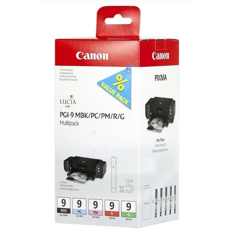 Canon PGI-9 MBK/PC/PM/R/G Multi Pack 1033B013