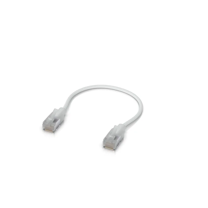 Ubiquiti UACC-Cable-Patch-EL-C6A-0.3M-W - UniFi Premium Patch Cable 0,3m UACC-Cable-Patch-EL-C6A-0.3M-W