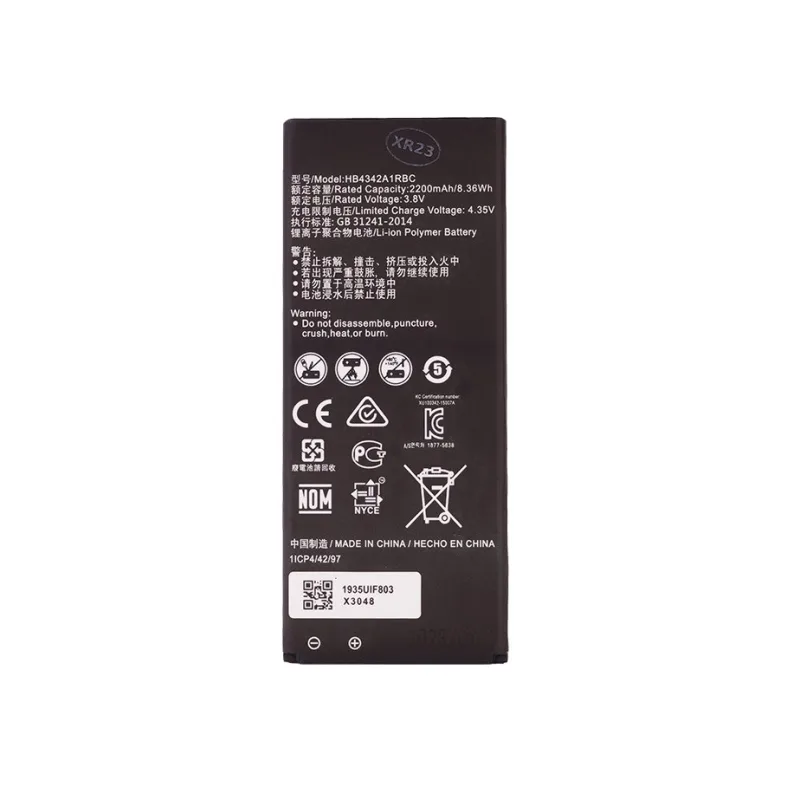NONAME Huawei HB4342A1RBC Baterie 2200mAh Li-Ion (OEM) 8596311204579