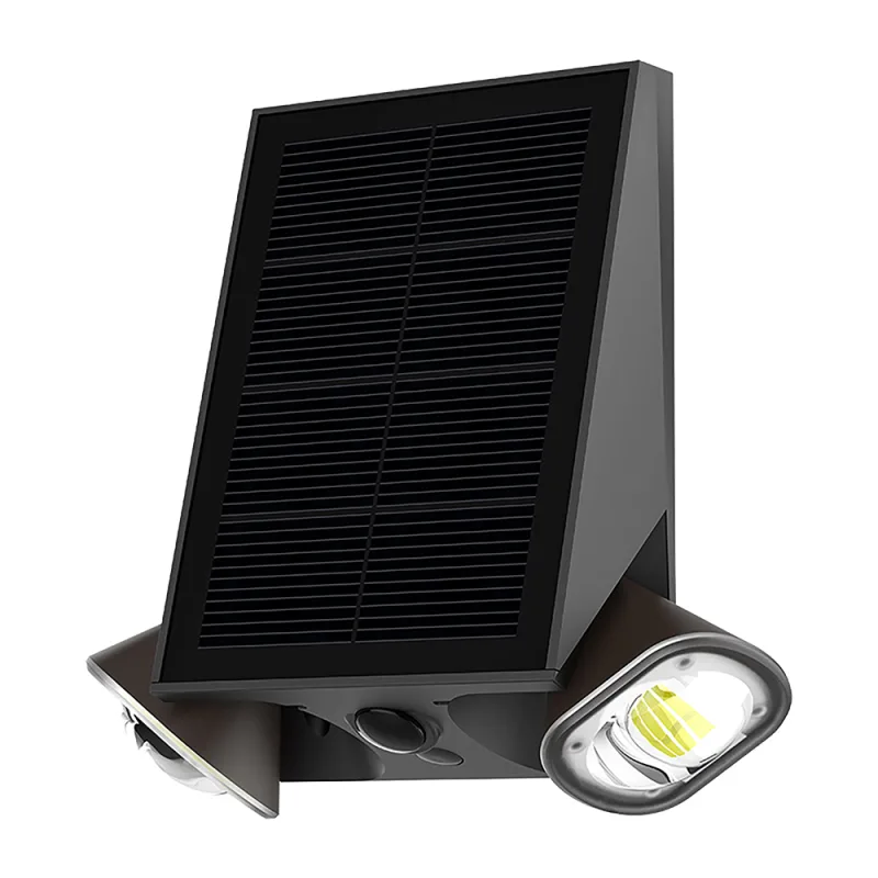 Venkovní solární LED světlo Viking SR39/Pohybový senzor/800 lm/IP44/4 režimy/denní bílá VSR39