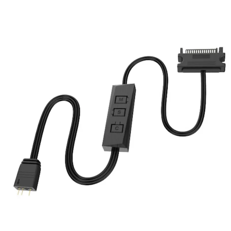 AKASA kontrolní panel pro RGB pásky Vegas manuální AK-RLC-01