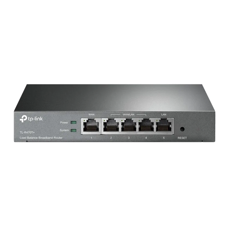 TP-Link TL-R470T+ Širokopásmový směrovač s rozdělováním zátěže, Multi-WAN TL-R470T+