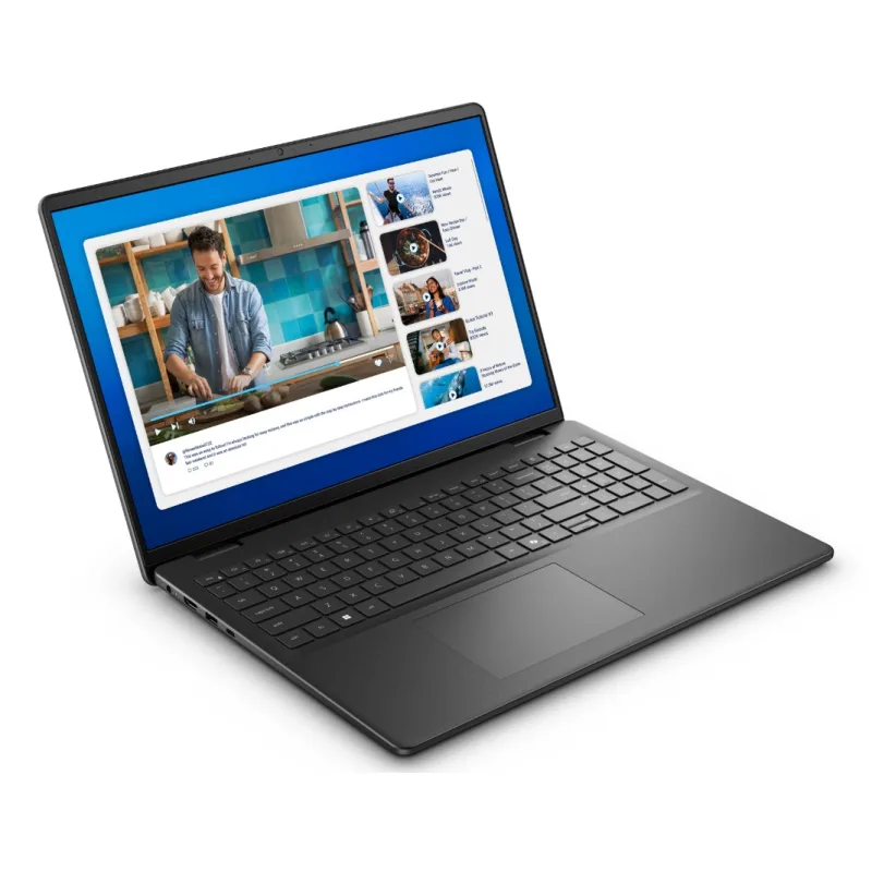 Dell 16/DC16250/7-150U/16"/WUXGA/16GB/1TB/Iris Xe/W11P/Black/3R NBD 75V3N