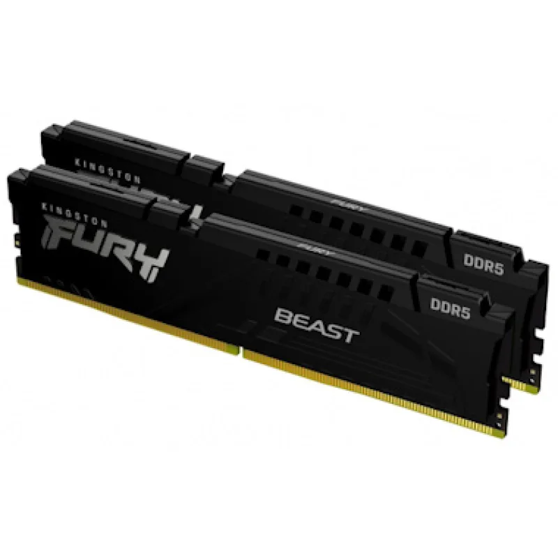 Kingston FURY Beast/DDR5/32GB/5600MHz/CL40/2x16GB/Black KF556C40BBK2-32