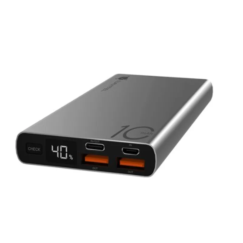 Powerbanka NAVITEL PWR10 AL stříbrná s kapacitou 10000 mAh 8594181744607