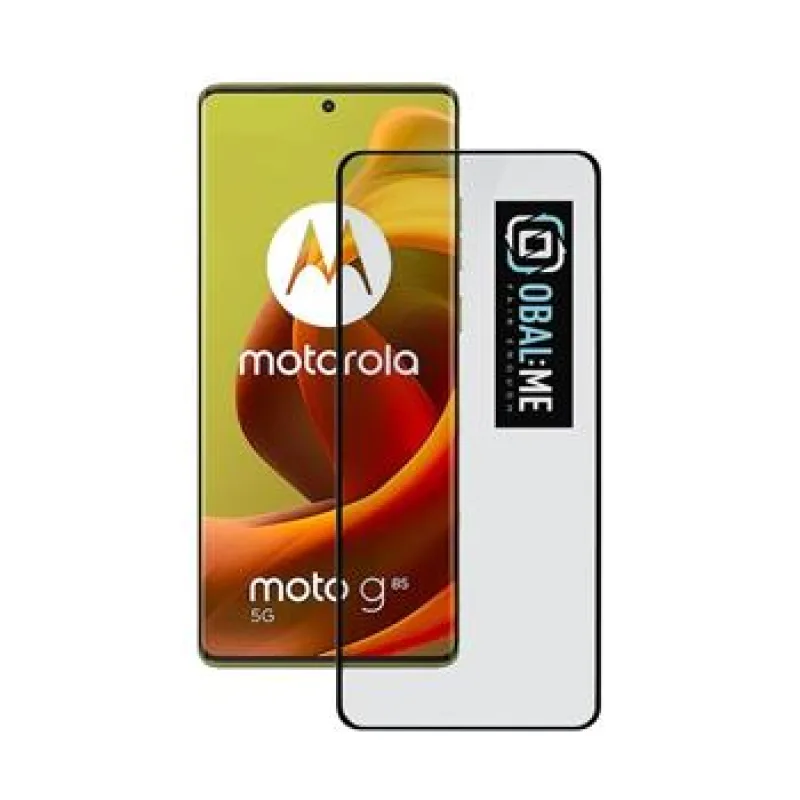 NONAME OBAL:ME 5D Tvrzené Sklo pro Motorola G85 Black 8596311260513