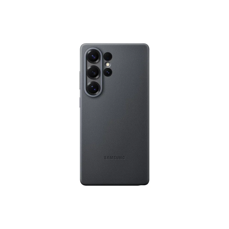 Samsung Ochranný kryt z veganské kůže pro Galaxy S25 Ultra Black EF-VS938PBEGWW