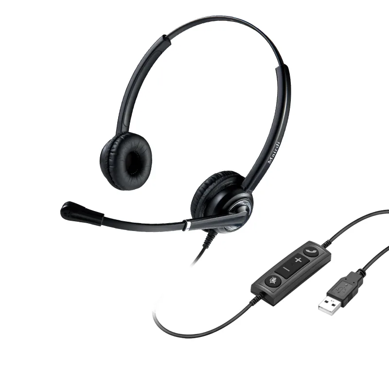 WELL Mairdi MRD-612D USB, náhlavka, dvouušní 10001427