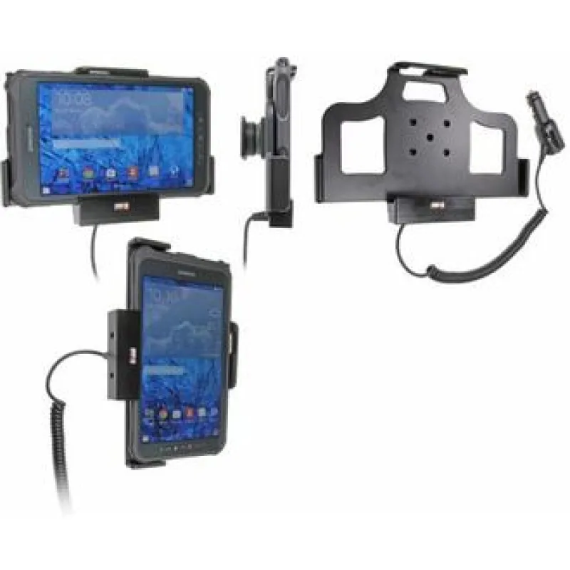 Brodit držák do auta na Samsung Galaxy Tab Active 8.0 SM-T365 v pouzdře, s nabíjením z cig. zapalo PBR-512697