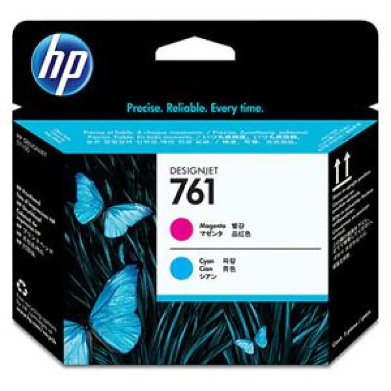 HP no 761 - purp/azur tisková hlava, CH646A CH646A