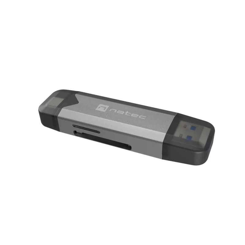 Čtečka karet Natec SCARAB 3 USB-A + USB-C 3.1 GEN 1/microSD/microSDHC/microSDXC/SD/SDHC/SDXC/T-Flash NCZ-2262