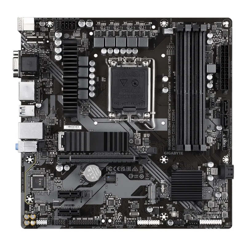 GIGABYTE B760M DS3H DDR4/LGA 1700/mATX B760M DS3H DDR4