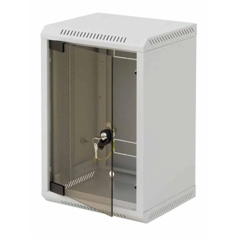 10" rack jednodílný 9U/260 TRITON šedý plech.dveře RBA-09-CS3-CAX-C1
