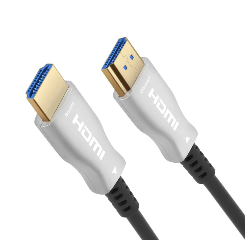 PremiumCord optický fiber High Speed with Ether. 4K@60Hz kabel 5m, M/M, zlacené konektory kphdm2x05