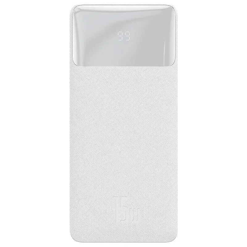 NONAME Baseus PPBD050202 Bipow Digital Display Powerbanka 30000mAh 15W White 6932172618247