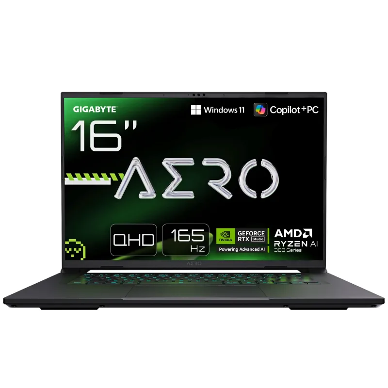 Gigabyte AERO/X16 1VH93CZC94AH/AI7-350/16"/2560x1600/16GB/1TB/RTX 5060/W11H/Gray/2R GIGABYTE AERO X16 1VH93CZC94AH