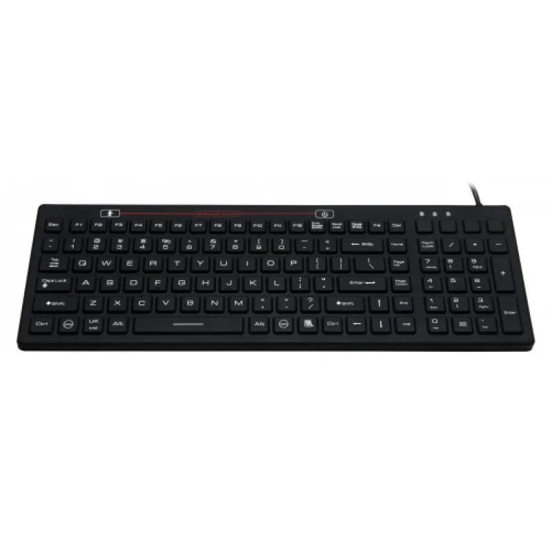 GETAC SK312 – Průmyslová silikonová antibakteriální klávesnice, CZ, USB, IP68 SK312