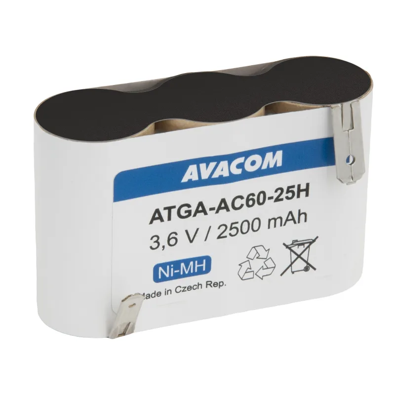 AVACOM baterie pro nůžky na plot Gardena typ ACCU 60 Ni-MH 3,6V 2500mAh ATGA-AC60-25H