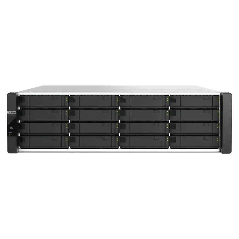 QNAP ES1686dc-R2-2123IT-64G (Duální řadič, 2x Xeon, 2x 32GB RAM, 16x 3,5" SAS, 6x GbE, 8x 10Gb SFP+) ES1686dc-R2-2123IT-64G
