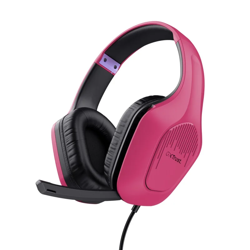 Trust GXT 415P ZIROX/Stereo/Jack/Drát/Růžová 24992
