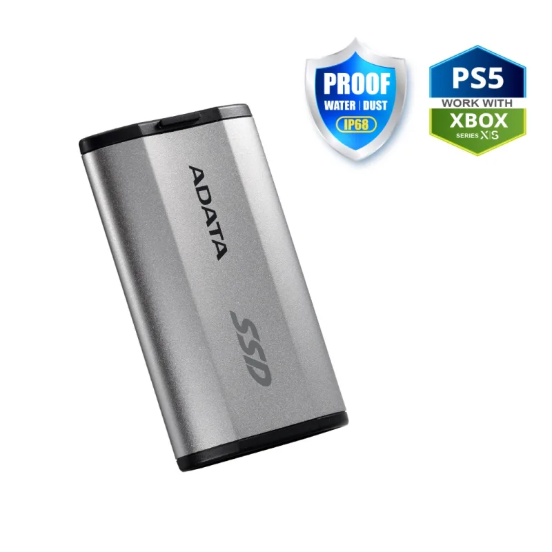 ADATA SD810/1TB/SSD/Externí/Stříbrná/5R SD810-1000G-CSG