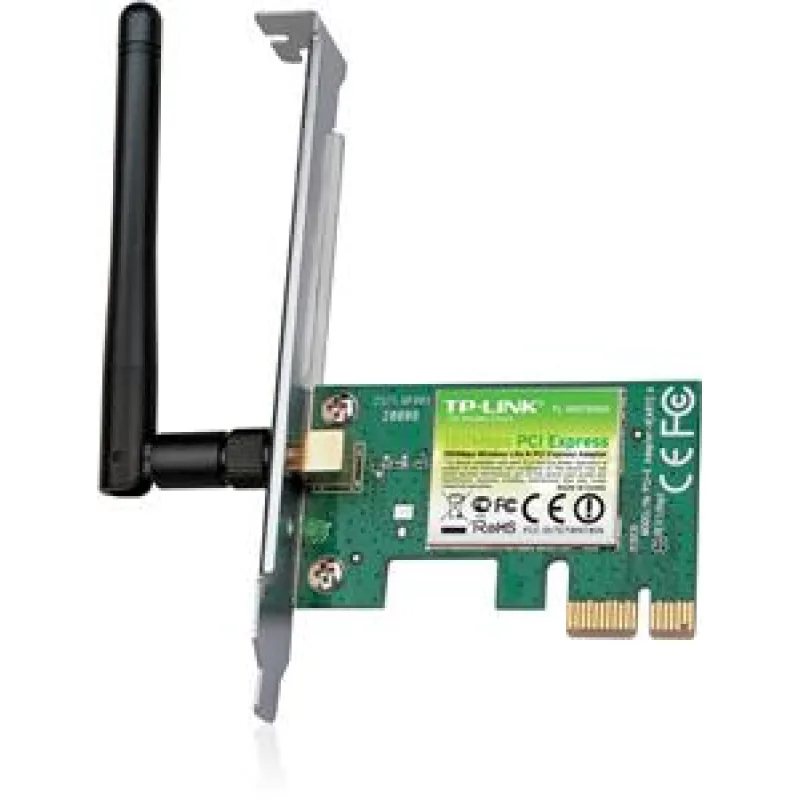 TP-Link TL-WN781ND 150Mb Wifi PCI Express Adapter, 1x odnímatelná anténa TL-WN781ND