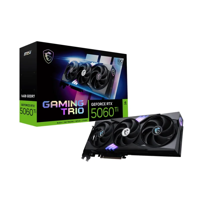 MSI GeForce RTX 5060 Ti TRIO/Gaming/OC/16GB/GDDR7 G506T-16GTC