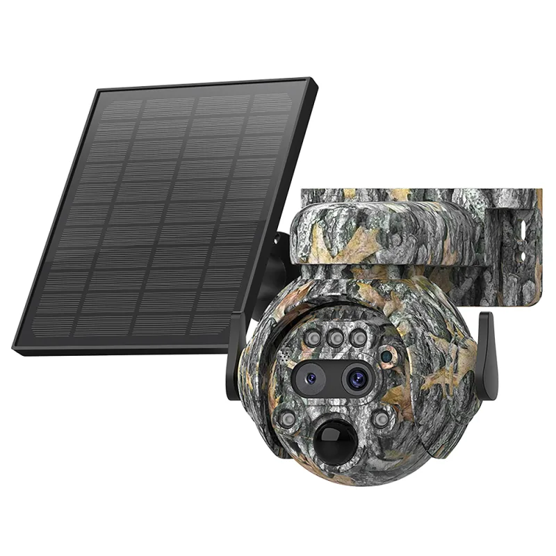 Solární kamera Viking HDs04 4G šedá/2304x1296/PIR detekce/pohybový senzor/7800mAh VHDS044GD