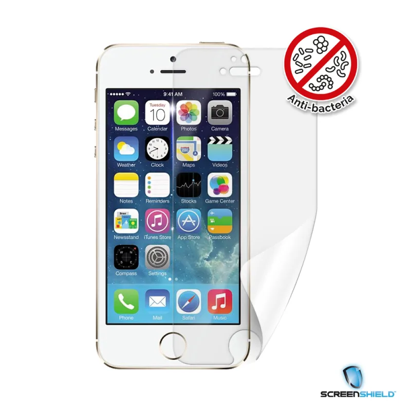 Screenshield Anti-Bacteria APPLE iPhone SE folie na displej APP-IPH5SEAB-D