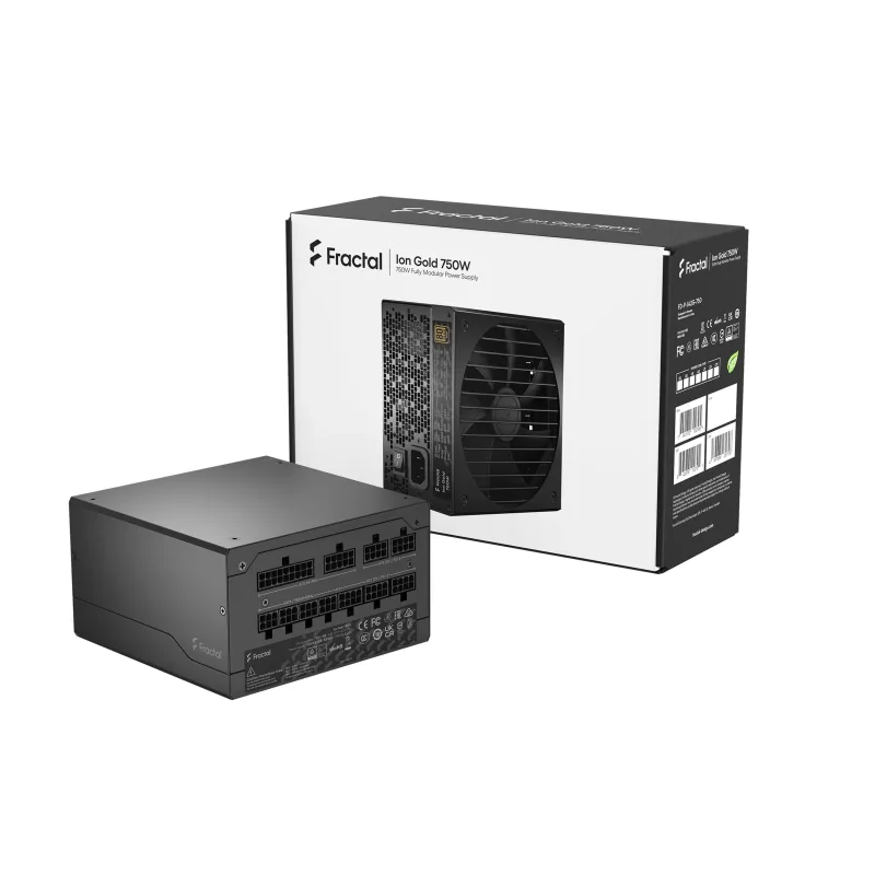 FRACTAL DESIGN Fractal Ion 3/750W/ATX 3.1/80PLUS Gold/Modular/Retail FD-P-IA3G-750