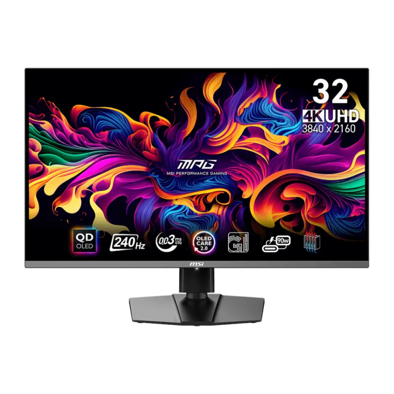 MSI MPG/321URX/31,5"/QD-OLED/4K UHD/240Hz/0,03ms/Černá/3R MPG 321URX QD-OLED