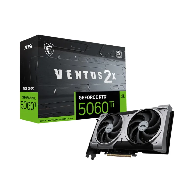 MSI GeForce RTX 5060 Ti VENTUS 2X PLUS/OC/16GB/GDDR7 G506T-16V2CP
