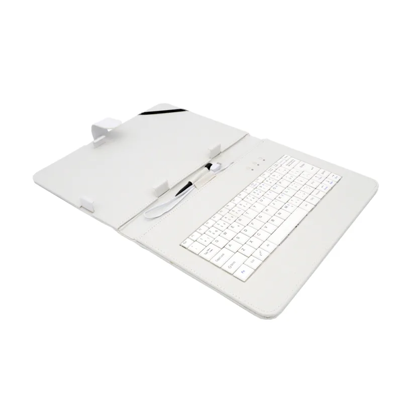 AIREN AiTab Leather Case 4 with USB Keyboard 10" WHITE (CZ/SK/DE/UK/US.. layout) Leather Case 4 10W