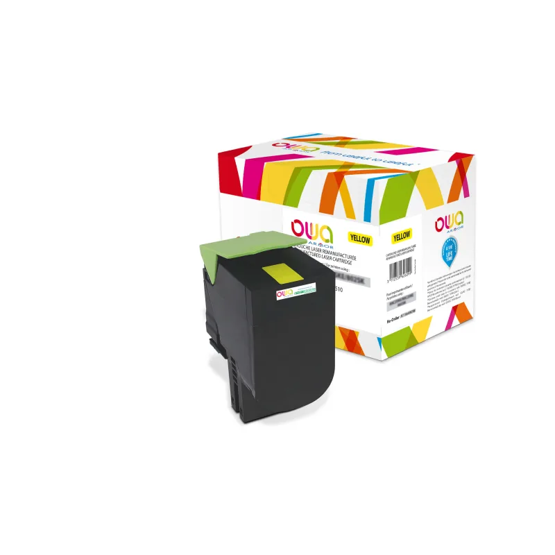 OWA Armor toner kompatibilní s Lexmark 70C2HY0, 3000st, žlutá/yellow K15825OW
