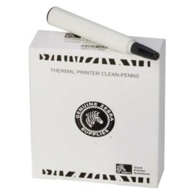 ZEBRA CLEANING PENS, CHISEL CAP, 12 PACK P1061562-01