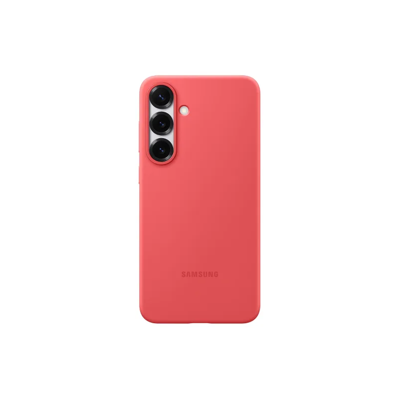 Samsung Silikonový zadní kryt pro Galaxy S25+ Red EF-PS936CREGWW