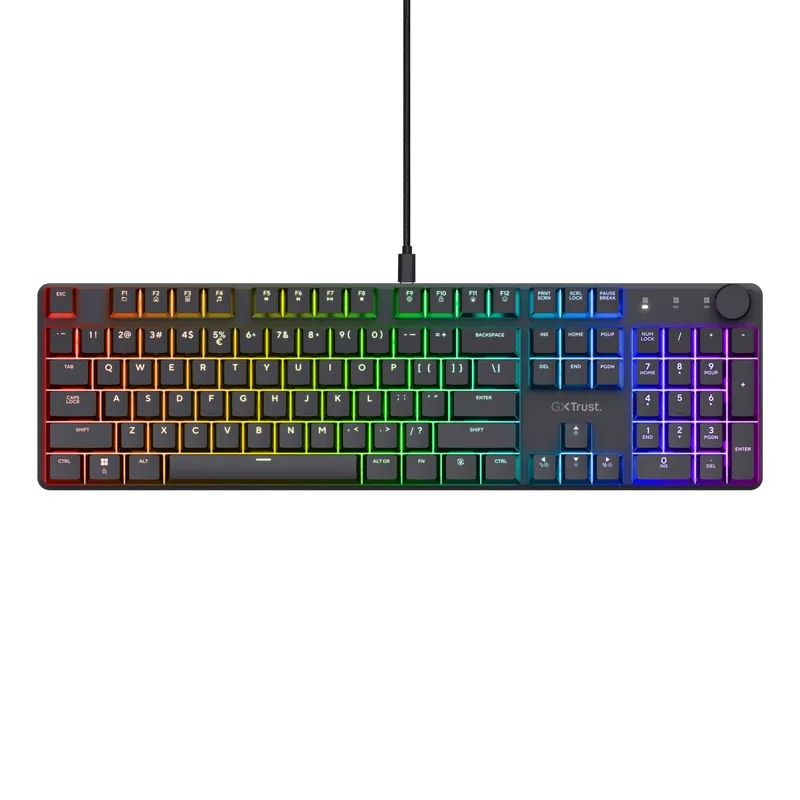 Trust Gaming GXT 866 Torix/Drátová USB/US layout/Černá 24910