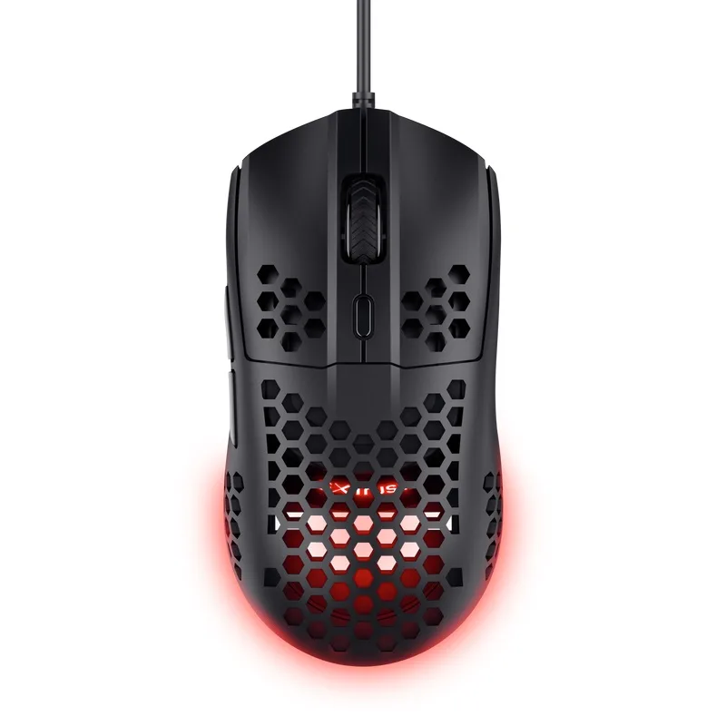 Trust Gaming GXT 928 Helox/Herní/Optická/Pro praváky/6 400 DPI/Drátová USB/Černá 25306