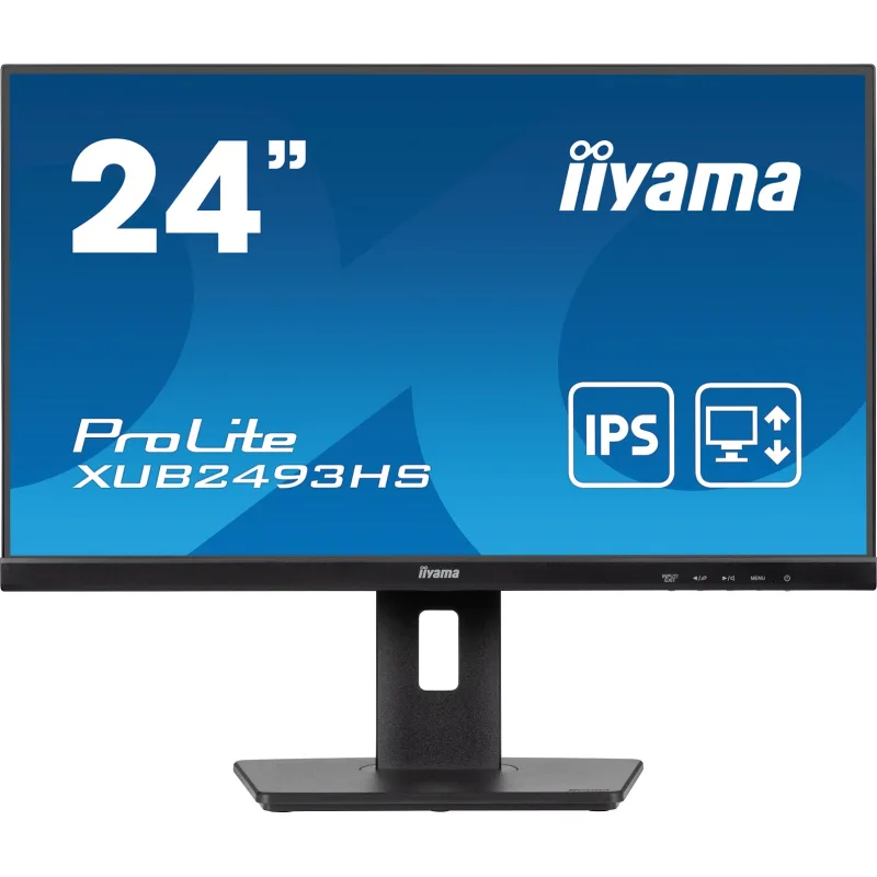 iiyama ProLite/XUB2493HS-B6/23,8"/IPS/FHD/100Hz/0,5ms/Black/3R XUB2493HS-B6