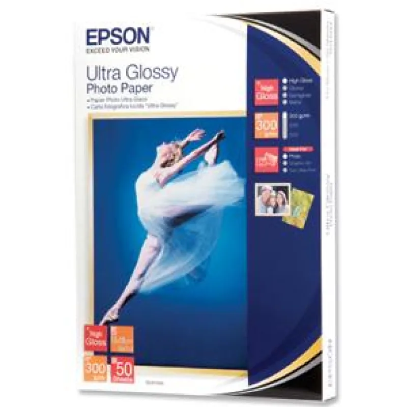EPSON Ultra Glossy Photo Paper 13x18 - 50 listů C13S041944