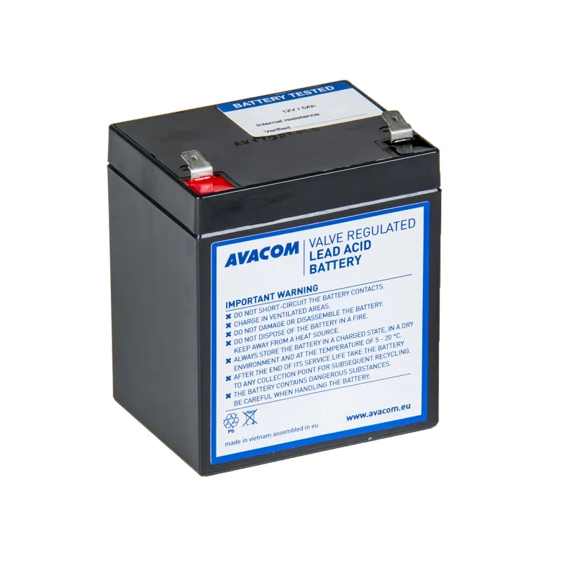 AVACOM AVA-RBP01-12050-KIT - baterie pro UPS AEG, Belkin, CyberPower, EATON, Effekta, FSP Fortron, T AVA-RBP01-12050-KIT