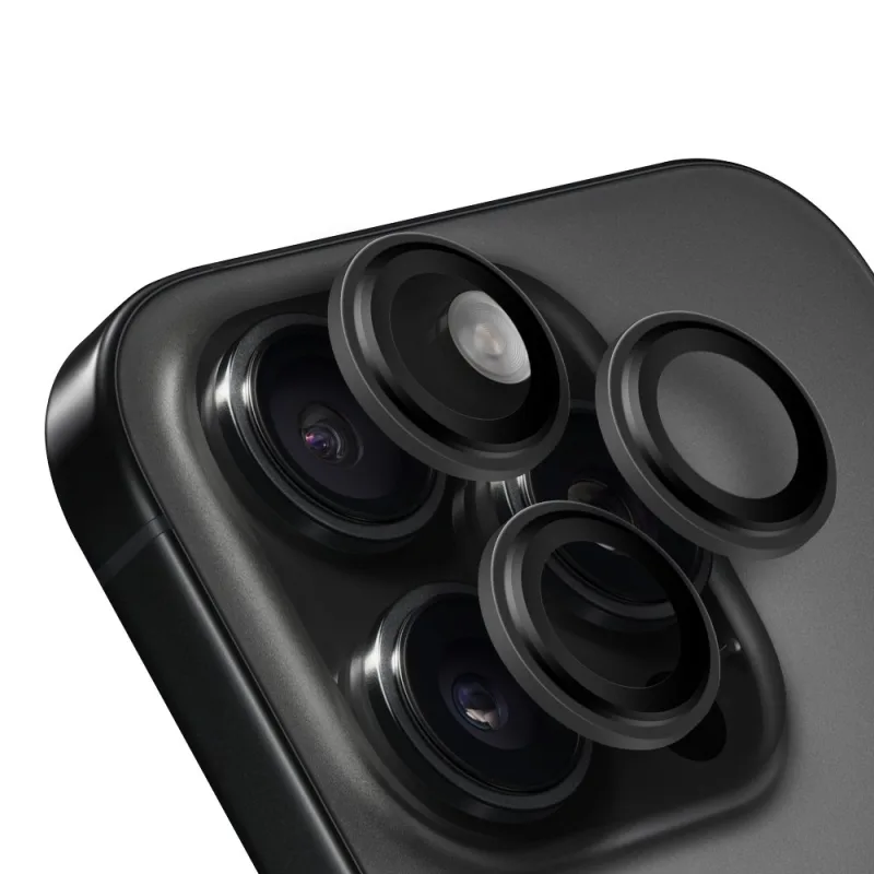 OBAL:ME Ochrana Čoček pro Apple iPhone 15 Pro/15 Pro Max Black Titanium 8596311278952