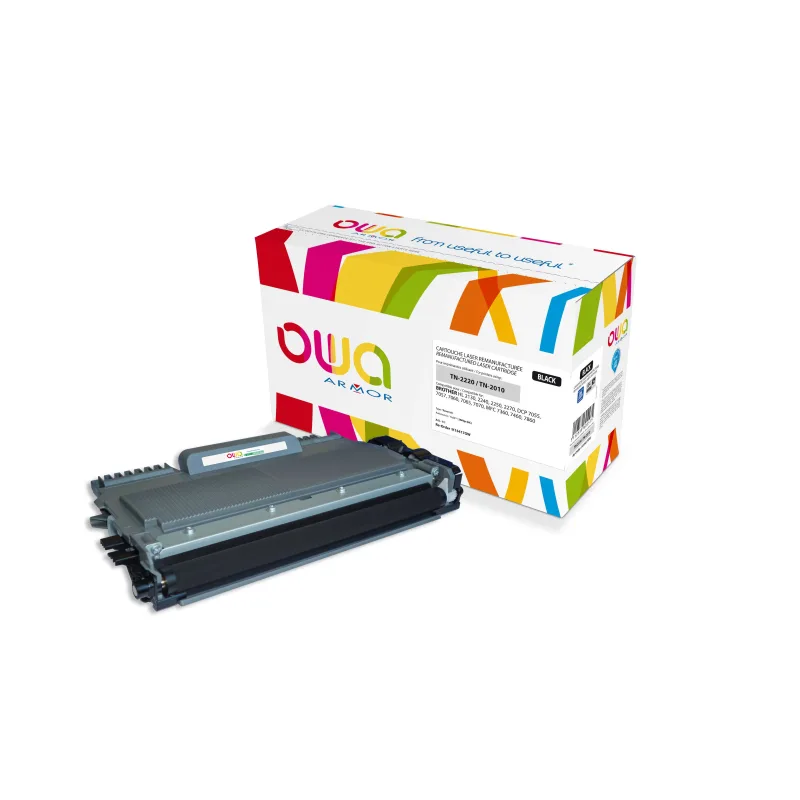 OWA Armor toner kompatibilní s Brother TN-2220, 2600st, černá/black K15417OW