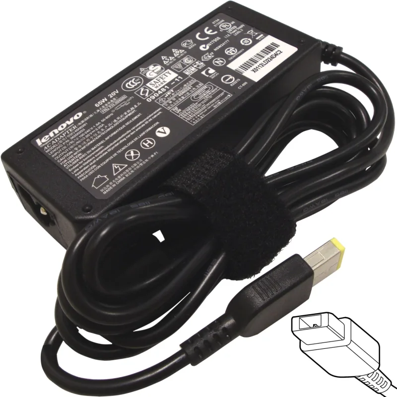 SIL Napájecí adaptér 65W, 20V YOGA conn., originál Lenovo 77011097