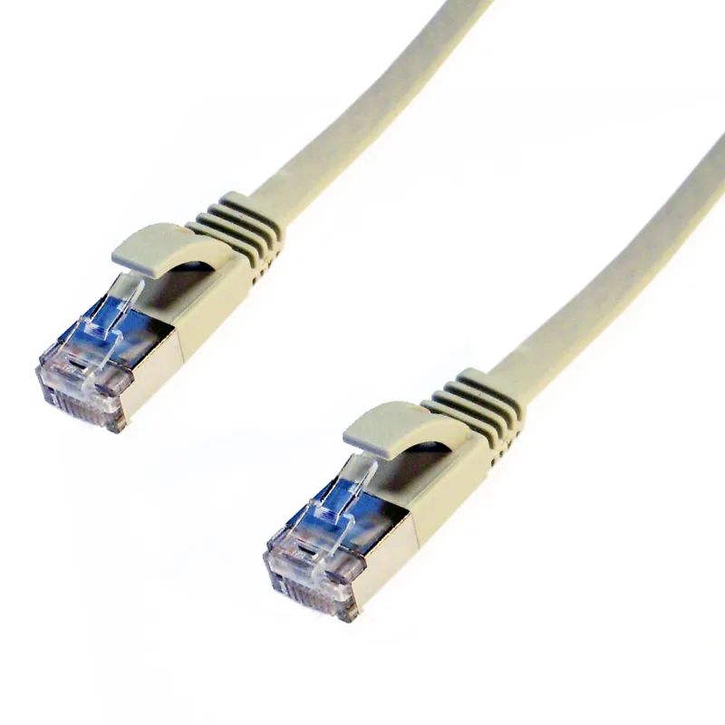 DATACOM Patch cord FTP CAT6 1m šedý FLAT plochý 1451