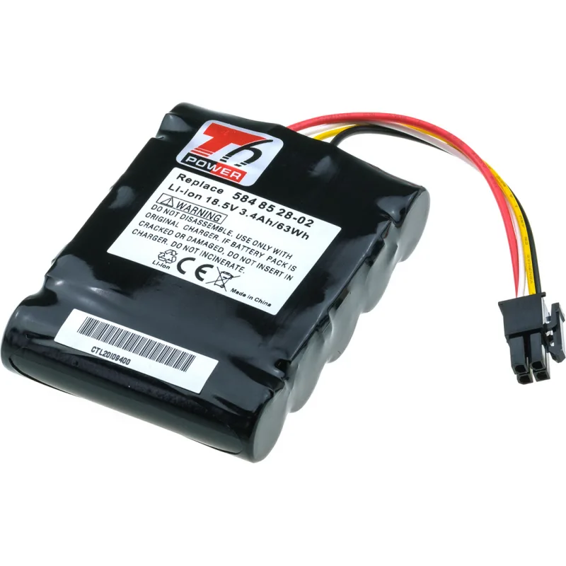 Baterie T6 Power Gardena R130Li, R160Li, Sileno+, 18,5V, 3400mAh, 63Wh, Li-ion PTGA0001