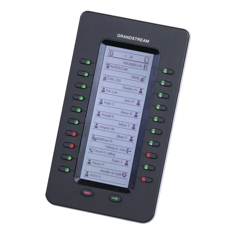 Grandstream GXP2200EXT, přídavný modul, LCD displej, 40 BLF tlačítek (GXP2170, GXP2140, GXV3240) GXP2200EXT