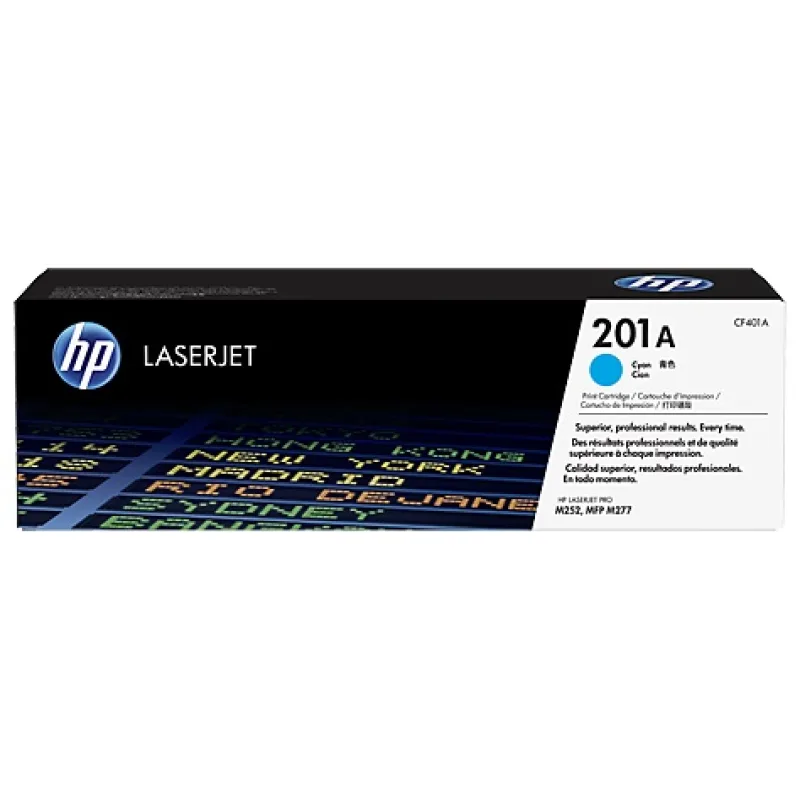 HP 201A tisková kazeta azurová, CF401A CF401A