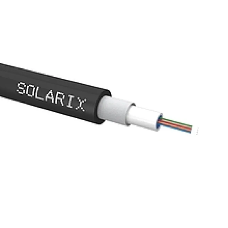 SOLARIX Univ. 8vl MM 50/125 OM4 Eca CLT kabel černý LSOH, cena za metr 70294084