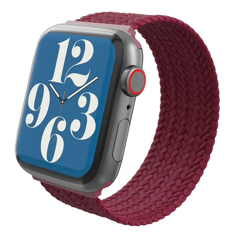 ZAGG GEAR4 Řemínek Apple Watch 41/40/38mm SM červená 705009496